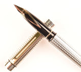 Sheaffer Targa CP1 Limited Edition in sterling silver, Boxed - Medium nib