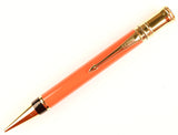 Parker Duofold pencil in red, c1990 - 0.7mm leads