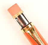 Parker Duofold pencil in red, c1990 - 0.7mm leads