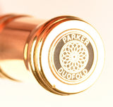 Parker Duofold pencil in red, c1990 - 0.7mm leads