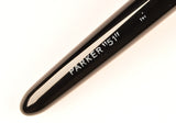 Parker 51 Custom in black, gold cap - Medium nib - Chalk Marks