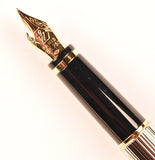 Waterman Preface, Silver plated with gold trim - Fine nib - Boxed