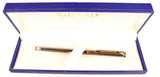 Waterman Preface, Silver plated with gold trim - Fine nib - Boxed