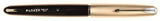 Parker 51 Classic in black, Steel cap - Medium nib - Chalk marks and boxed