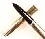 Parker 51 Insignia in rolled gold - Extra Broad nib