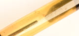 Parker Vacumatic Junior in transparent Crystal, Gold trim - Medium Semi-Flex nib