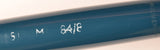 Parker 51 Classic in teal blue, Steel cap - Medium nib - Chalk marks