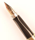Parker 75 in late gold plated Insignia design, USA - #66 Medium nib