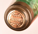 Waterman Patrician in emerald green c1929, Gold trim - Broad Stub/Italic nib