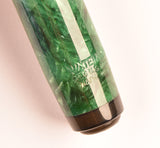 Waterman Patrician in emerald green c1929, Gold trim - Broad Stub/Italic nib