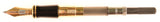 Parker Duofold Centennial in burgundy marble, Gold trim - Medium nib