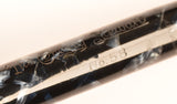 Conway Stewart 58 Duro in blue pearl and black marble, Gold trim - Medium nib