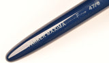 Parker Duofold Maxima in blue, Gold trim - Fine nib - Chalk marks, Boxed