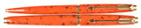 Parker 75 Set in Jasper Red Quartz laqué, Gold trim - Medium nib