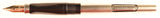 Parker 75 in sterling silver Cisele, USA - Fine 14k gold nib
