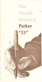 Parker 51 Classic pen & pencil set in grey, Steel cap - Medium nib - Boxed
