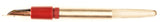 Parker Duofold Maxima in burgundy, Gold trim - Medium nib - Chalk marks