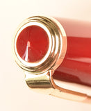Parker Duofold Maxima in burgundy, Gold trim - Medium nib - Chalk marks
