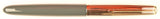 Parker 51 Custom in grey, gold cap - Fine nib
