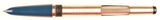 Parker 51 Custom in teal blue, gold cap - Fine/Medium nib