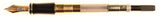 Parker Duofold International in burgundy marble - Medium nib