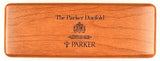 Parker Duofold Centennial in red with matching pencil, Gold trim - Fine nib - Boxed