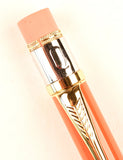 Parker Duofold Centennial in red with matching pencil, Gold trim - Fine nib - Boxed