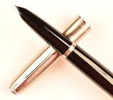 Parker 51 Classic in black, Steel cap - Fine nib