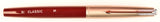 Parker 51 Classic Mk2 in light burgundy, Steel cap - Medium nib - Boxed - Chalk marks