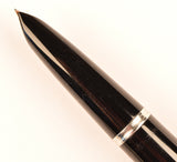 Parker 51 Classic in black, Steel cap - Fine nib