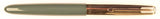 Parker 51 Custom in grey, gold cap - Fine nib