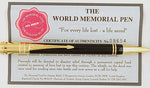 Parker Duofold Ballpen World Memorial Limited Edition