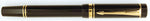 Parker Duofold International World Memorial in black, 1991, Medium nib