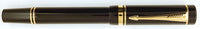 Parker Duofold International World Memorial in black, 1991, Medium nib