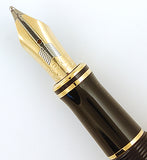 Parker Duofold International World Memorial in black, 1991, Medium nib