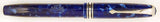 Conway Stewart 58 in blue marble - Medium 18k gold nib