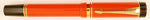 Parker Duofold Centennial Duofold in red/orange - Medium nib
