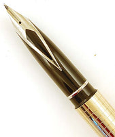 Sheaffer Targa in geometric pattern - Medium nib