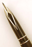 Sheaffer Targa in matt black - Medium nib