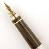 Parker 75 in silver plated grain d'orges - Needlepoint nib