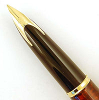 Waterman Carene in marine amber - Medium 18k gold nib