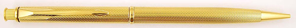 Parker Insignia Pencil in gold plated Barley finish, 0.5mm leads