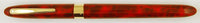 Sheaffer Crest Rollerball in flame red