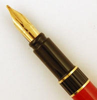 Waterman Centurion fountain pen in red - Broad nib