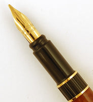 Waterman Centurion fountain pen in brown - Broad nib