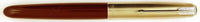 Parker 51 Classic in dark burgundy, Steel cap - Medium stub nib