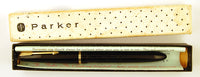 Parker Slimfold in black, Boxed - Medium nib