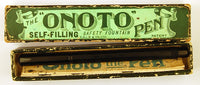 De La Rue Onoto Self Filling Pen, Boxed - Medium nib