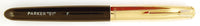 Parker Parker 51 Custom in black, Gold cap - Fine nib