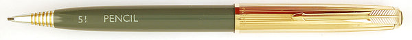 Parker 51 Custom clutch pencil in grey - 0.9mm leads